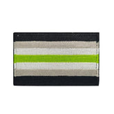 Agender Pride Velcro Embroidered Patch Embroidered Patch PRIDE MODE
